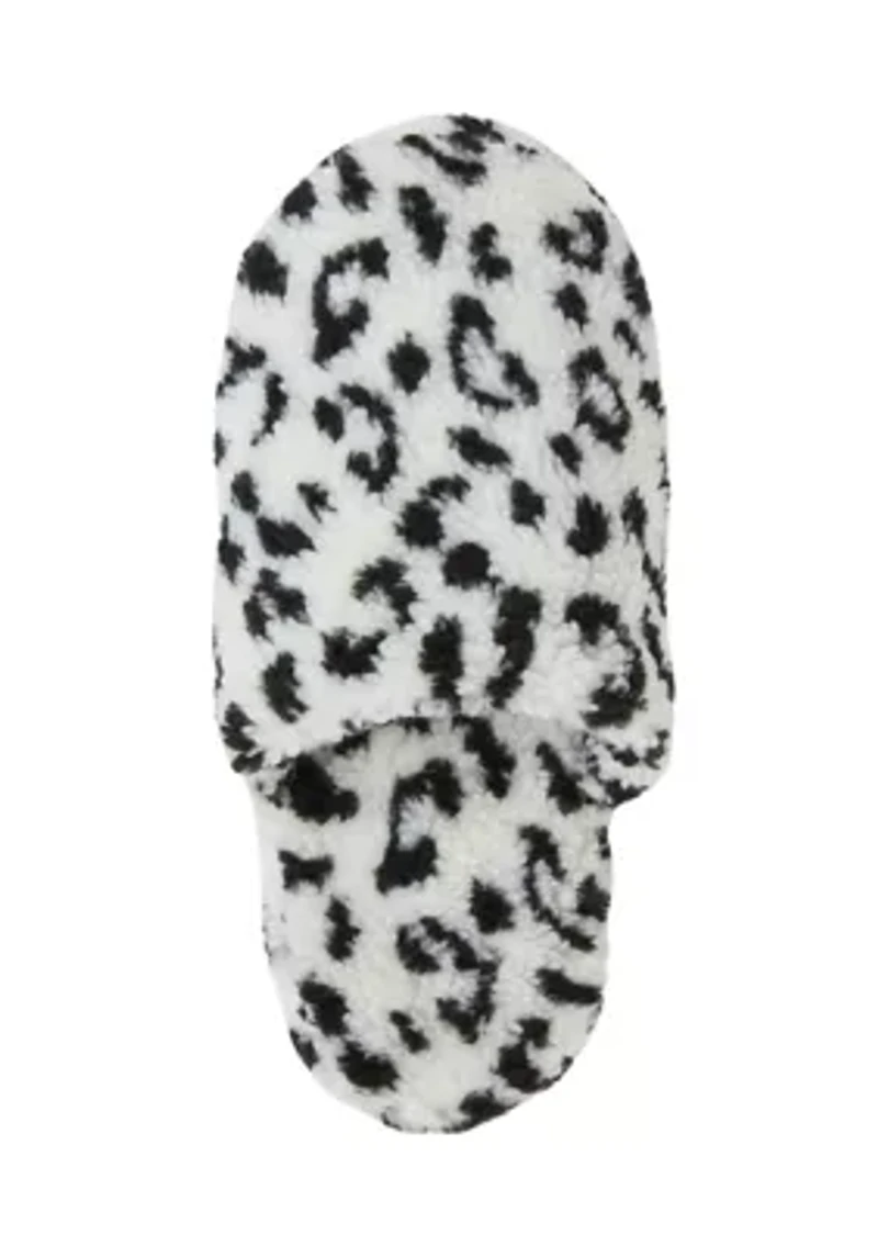 Plush Slipper Scuffs