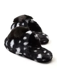 Plush Slipper Scuffs