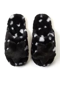 Plush Slipper Scuffs