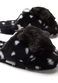 Plush Slipper Scuffs