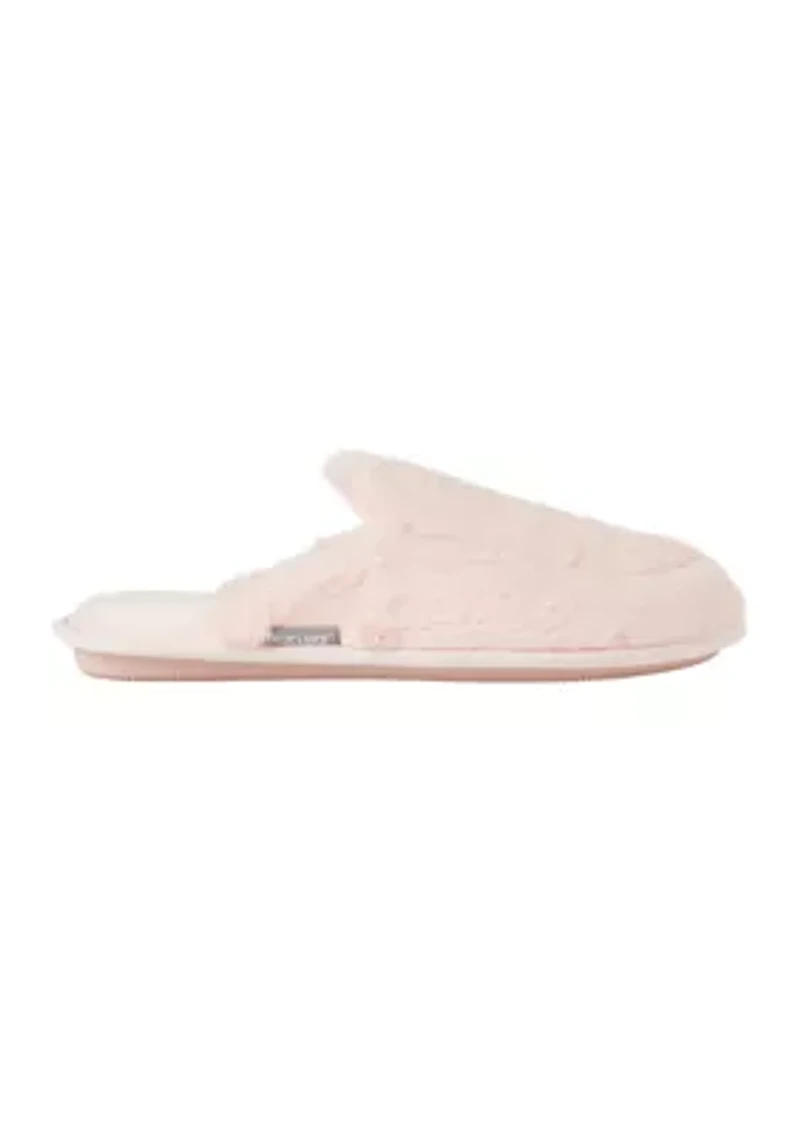 Faux Fur Smoking Slide Slippers