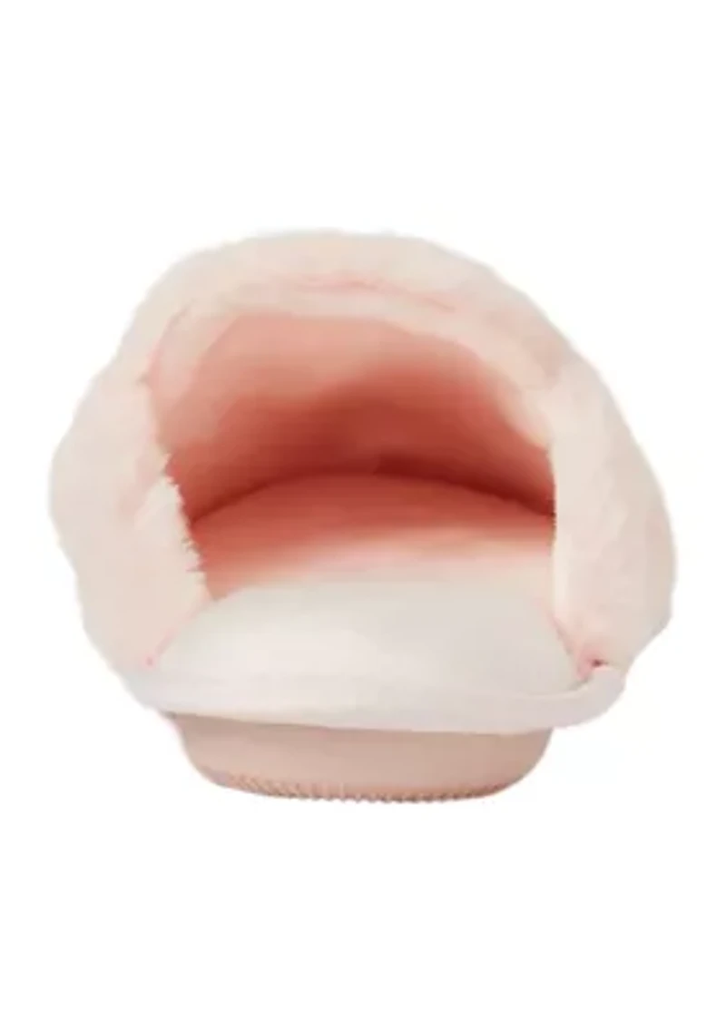 Faux Fur Smoking Slide Slippers