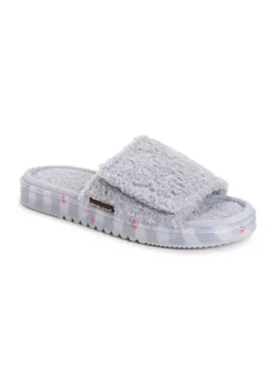 3 Acacia Adjustable Slide Sandals