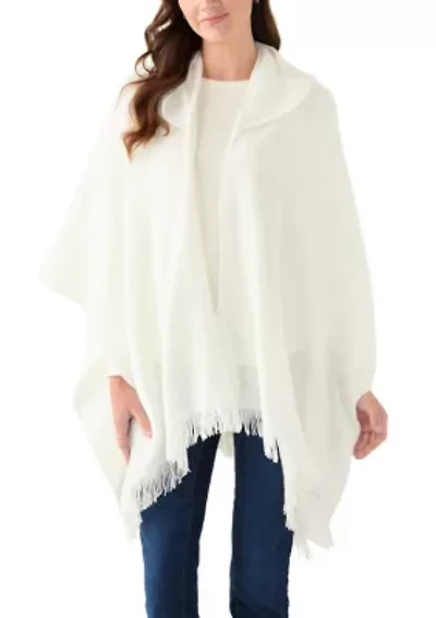 Women's Super Soft Hoody Shawl