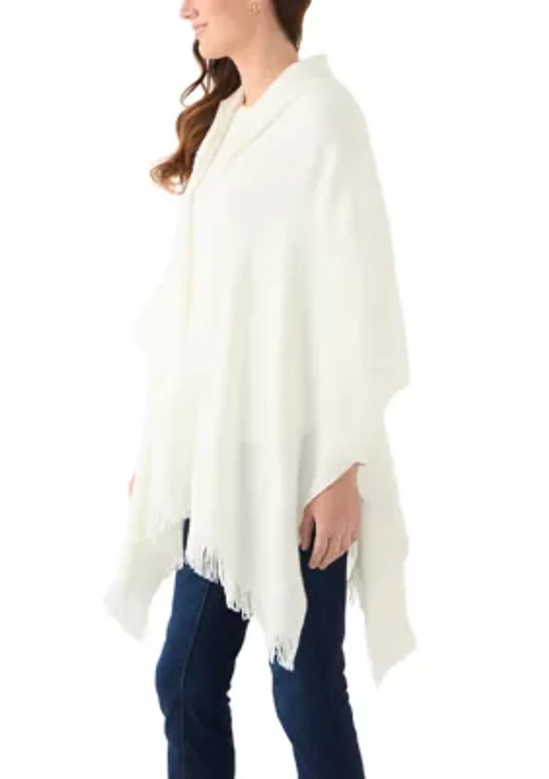 Women's Super Soft Hoody Shawl