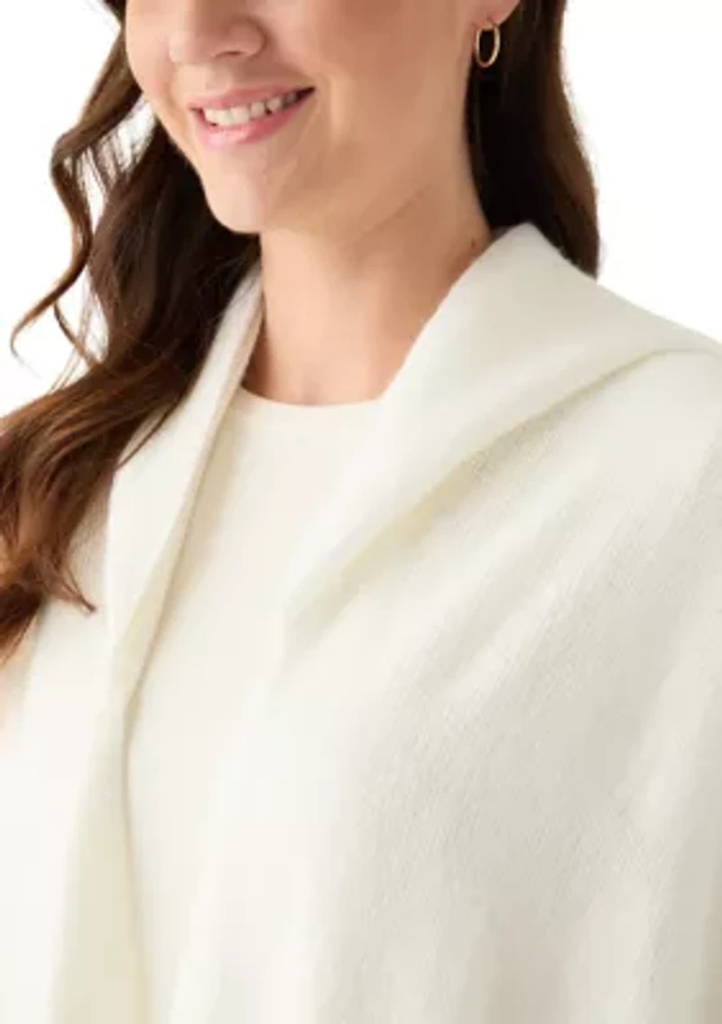 Women's Super Soft Hoody Shawl