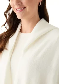 Women's Super Soft Hoody Shawl