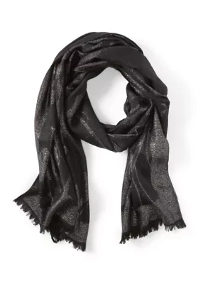 Metallic Floral Wrap