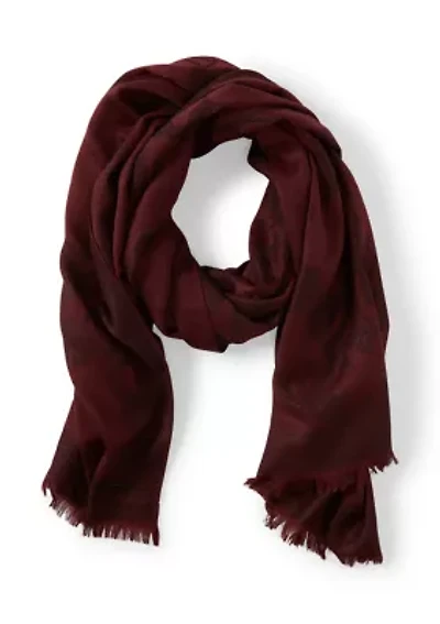 Metallic Floral Wrap