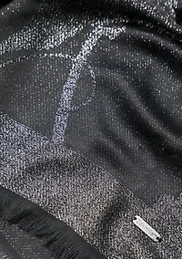 Metallic Floral Wrap
