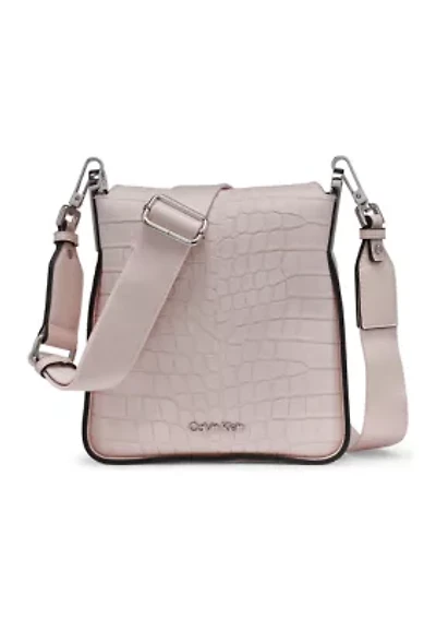 Fay Suede Croc Crossbody