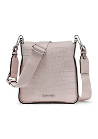 Fay Suede Croc Crossbody