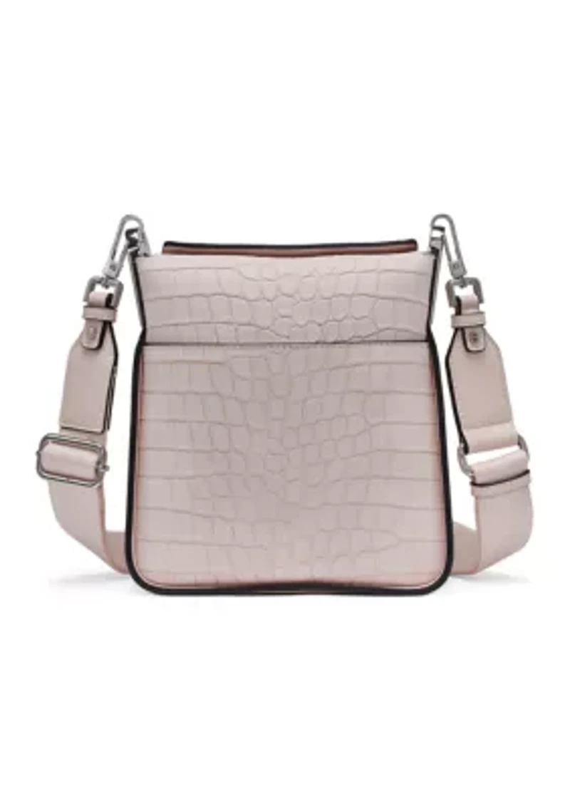 Fay Suede Croc Crossbody