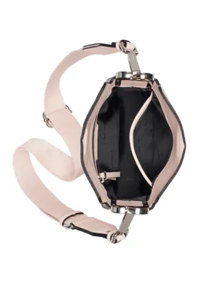 Fay Suede Croc Crossbody