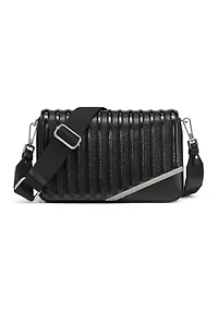 Ria Patent Piping Crossbody