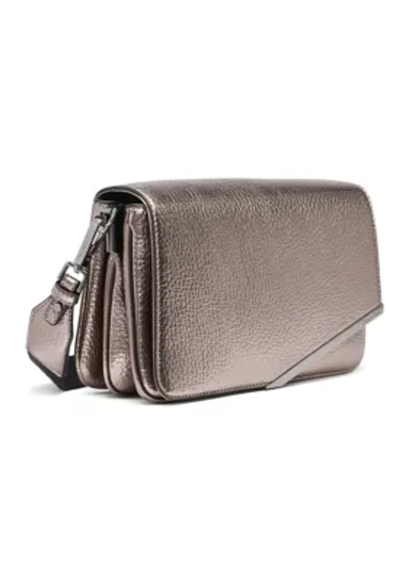 Ria Metallic Crossbody 
