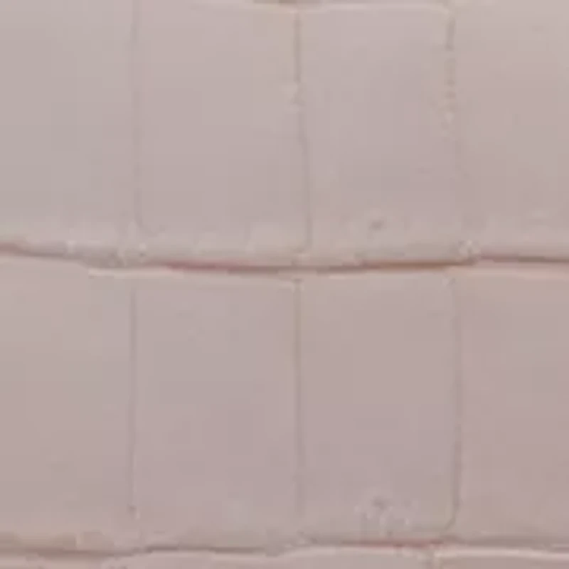 Alia Suede Croc Satchel