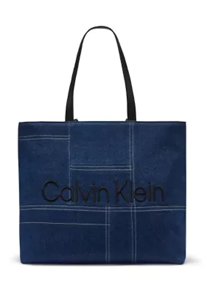 Aurelia Denim Tote Bag