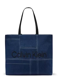 Aurelia Denim Tote Bag