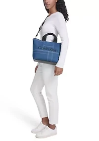 Averil Denim Crossbody Bag