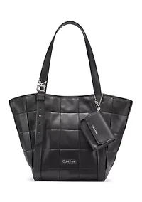 Tina Pleated Tote Bag