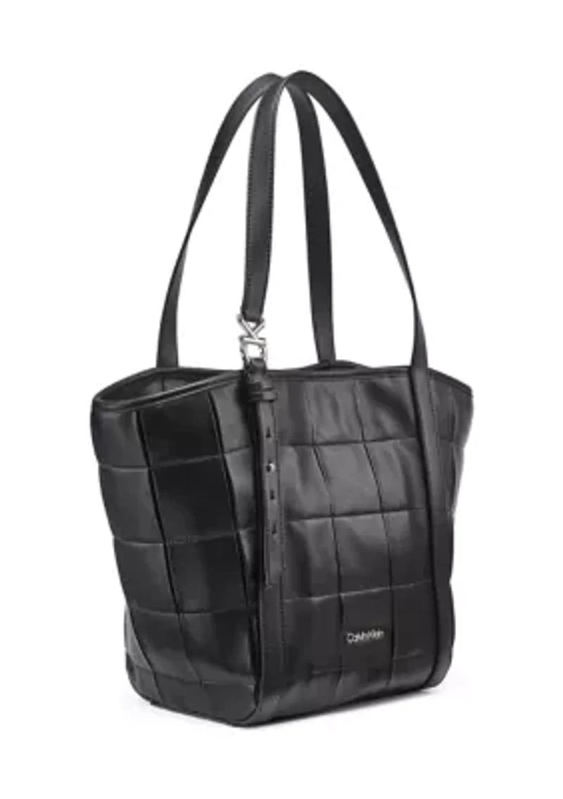 Tina Pleated Tote Bag