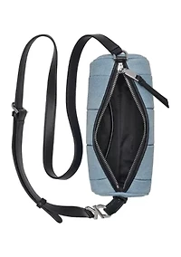 Tina Denim Crossbody Bag