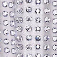 Crystal Bow Top Handle Satchel