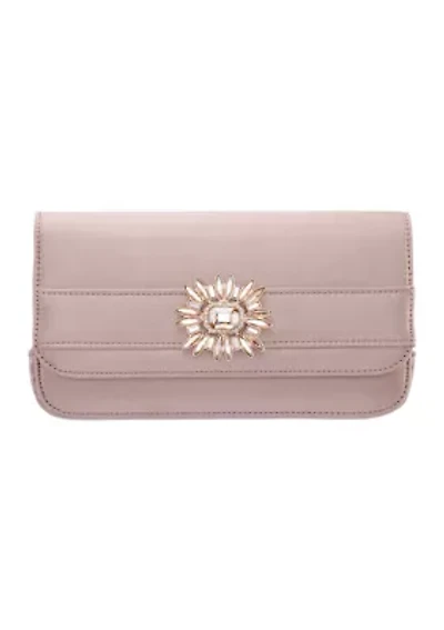 Art Deco Crystal Ornament Clutch Bag