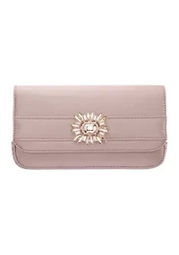 Art Deco Crystal Ornament Clutch Bag