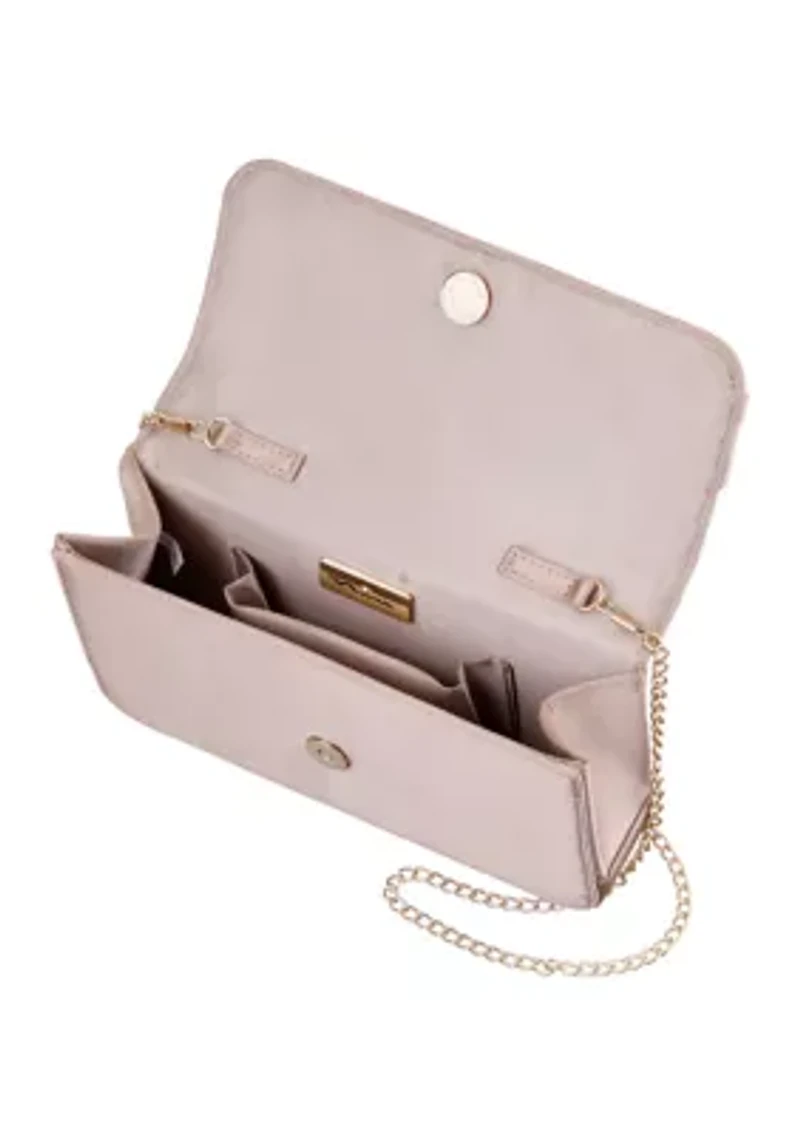 Art Deco Crystal Ornament Clutch Bag