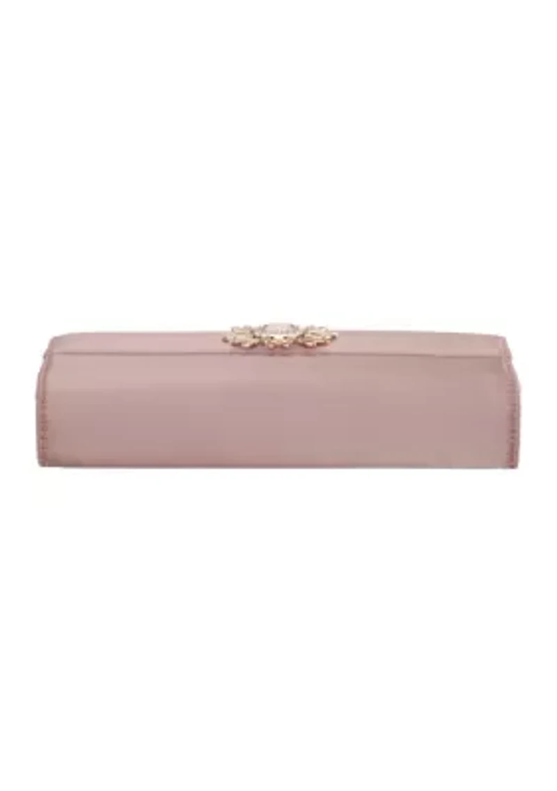 Art Deco Crystal Ornament Clutch Bag