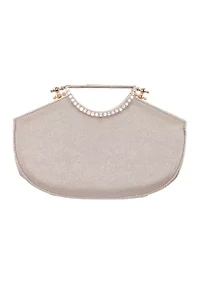 Pearl Cut Out Handle Bag