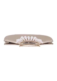 Pearl Cut Out Handle Bag