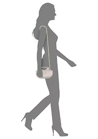 Pearl Cut Out Handle Bag