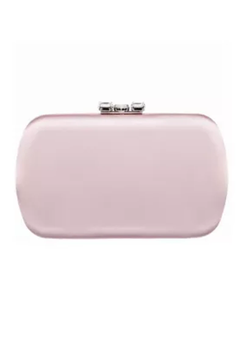 Satin Miniaudiere Clutch