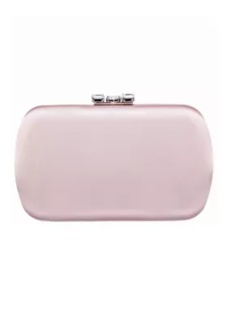 Satin Miniaudiere Clutch