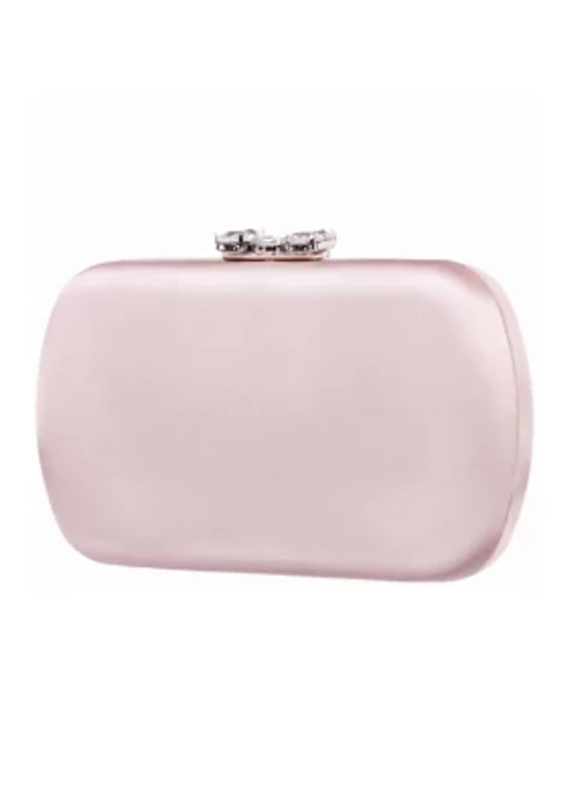 Satin Miniaudiere Clutch