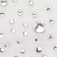 Crystal Twist Front Minaudiere Bag