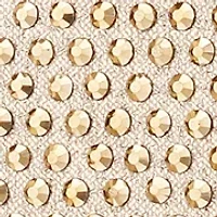 Top Handle Metallic Clutch