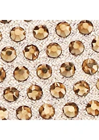 Top Handle Metallic Clutch