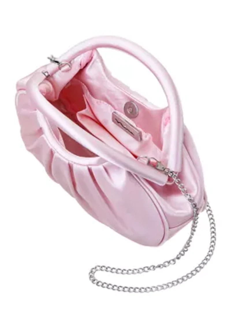 Mini Moon Satchel with Cut Out Handle