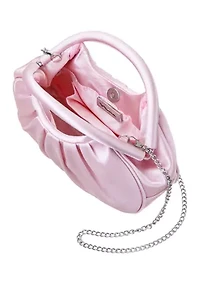 Mini Moon Satchel with Cut Out Handle