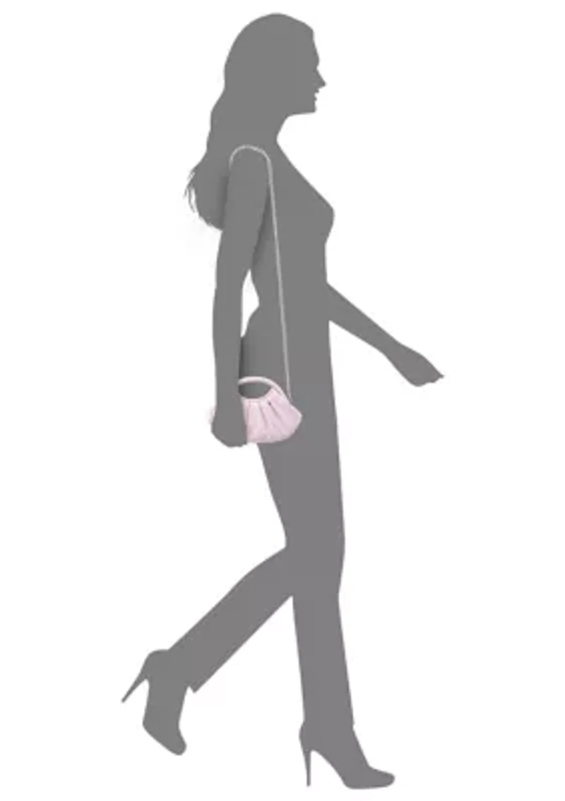 Mini Moon Satchel with Cut Out Handle