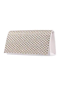 Crystal Patterned Clutch