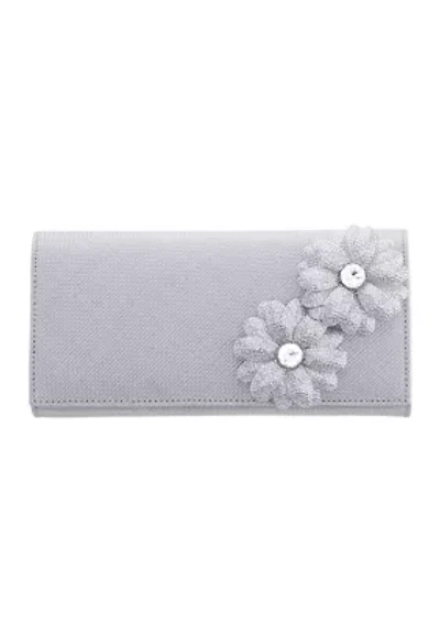 Flower Slim Clutch