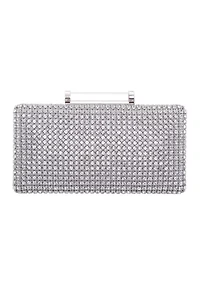  Large Crystal Encrusted Minaudière Handbag