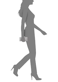  Large Crystal Encrusted Minaudière Handbag