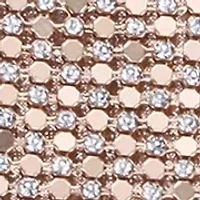 Tiered Metallic Pouch Bag