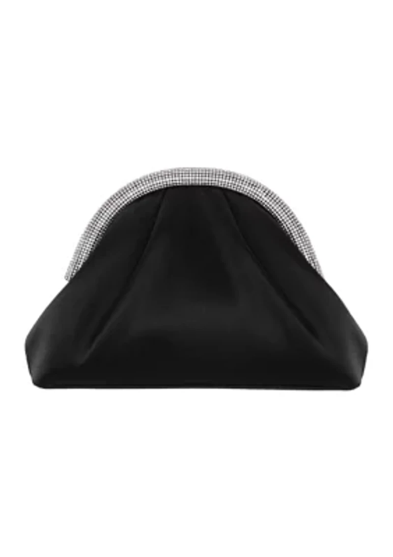 Abstract Micro Stone Flap Clutch